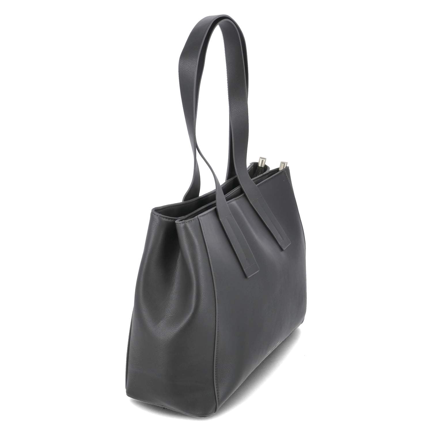 Schultertasche  Grau