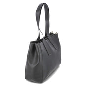 Schultertasche  Grau