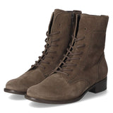 Schnürstiefeletten  Braun