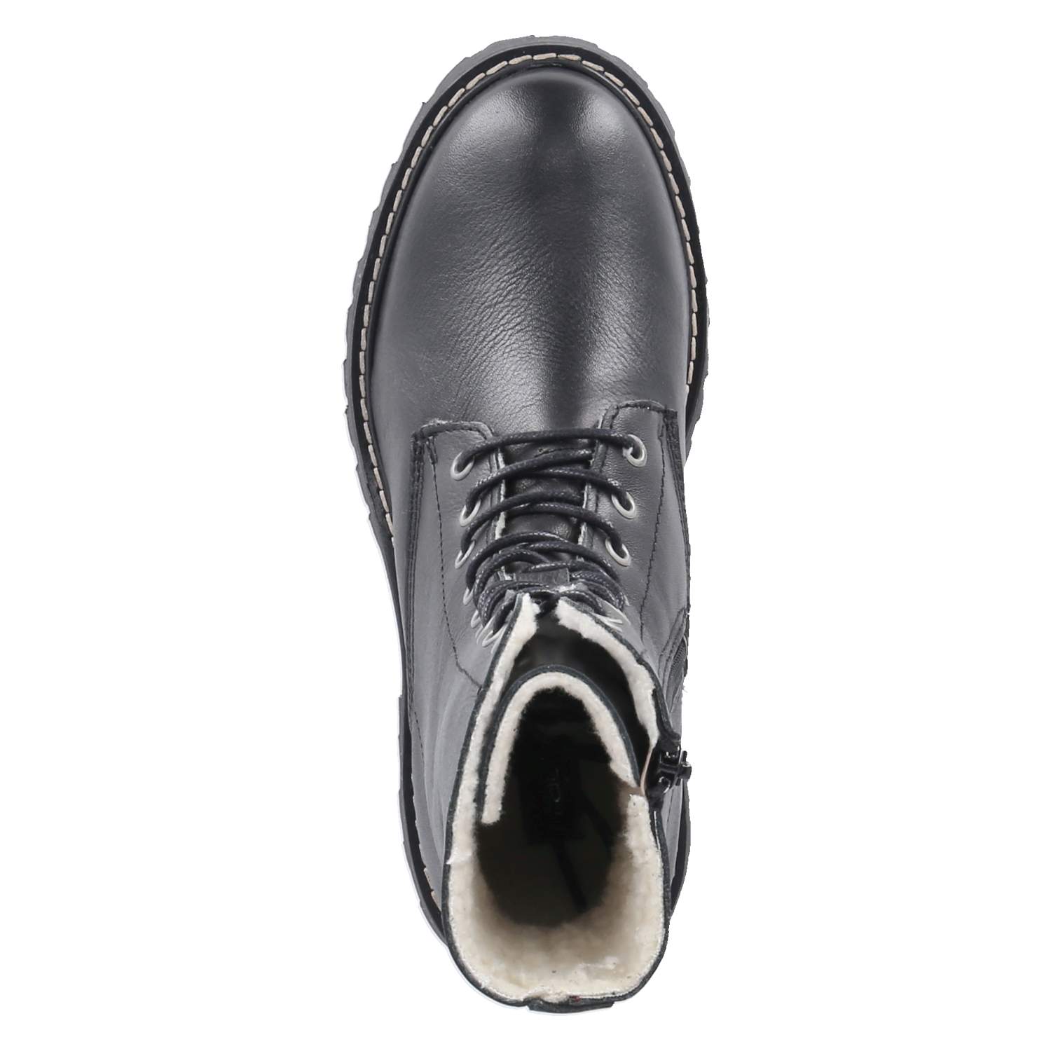 Schnürboots  Schwarz