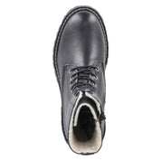Schnürboots  Schwarz