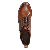 Schnürstiefeletten  Braun