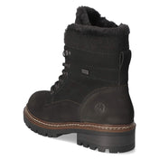 Schnürstiefeletten  Schwarz