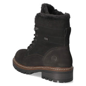 Schnürstiefeletten  Schwarz