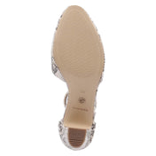 Riemchenpumps  Beige