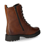 Schnürstiefeletten  Braun