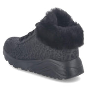 Boots UNO LITE COZY LEOPARD  Schwarz