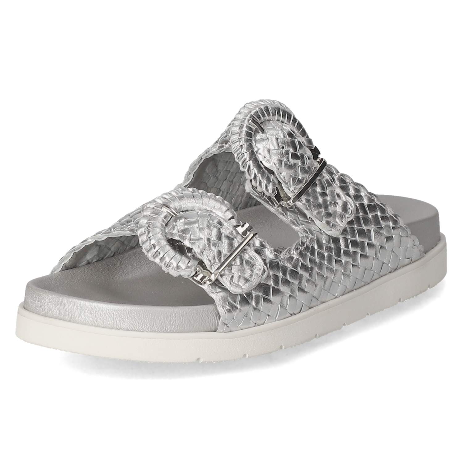Pantoletten JAMESCHA 701  Silber
