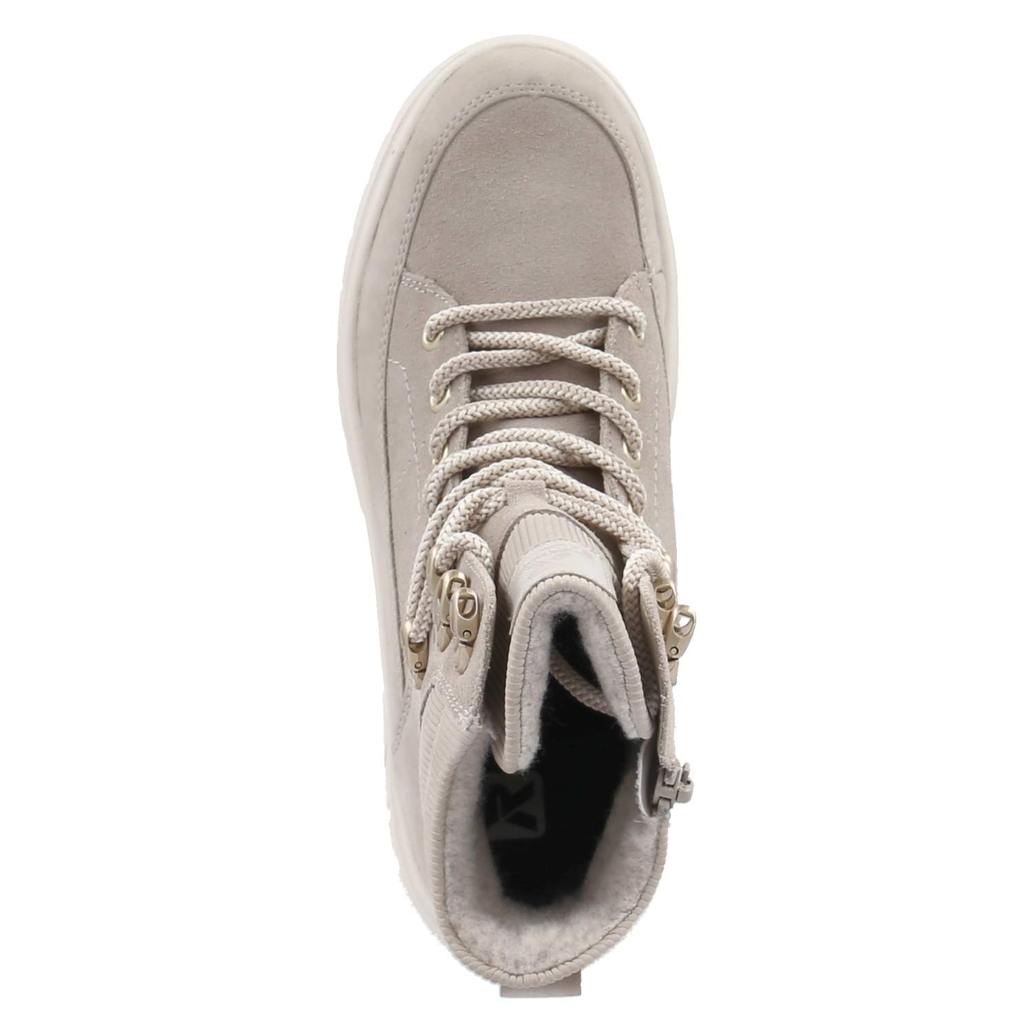 Schnürboots  Beige