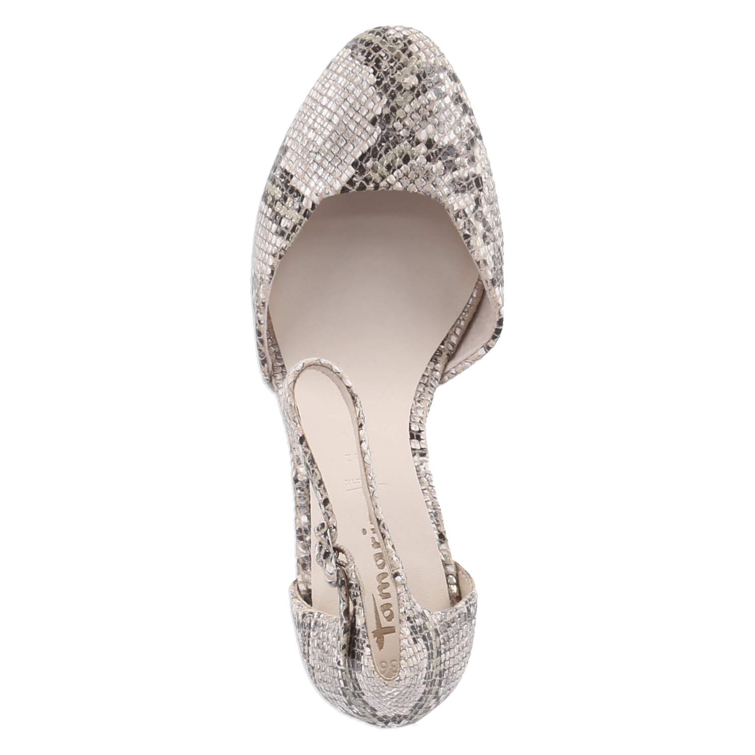 Riemchenpumps  Beige