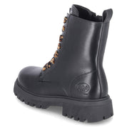 Schnürboots  Schwarz