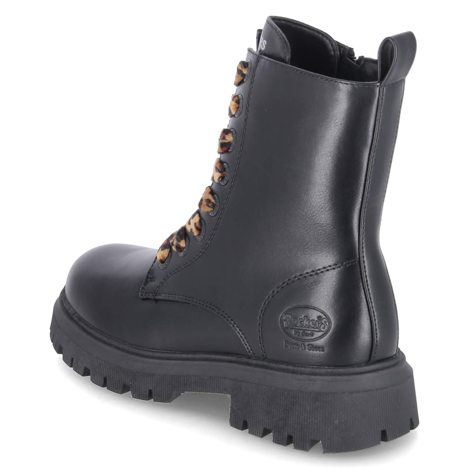 Schnürboots  Schwarz