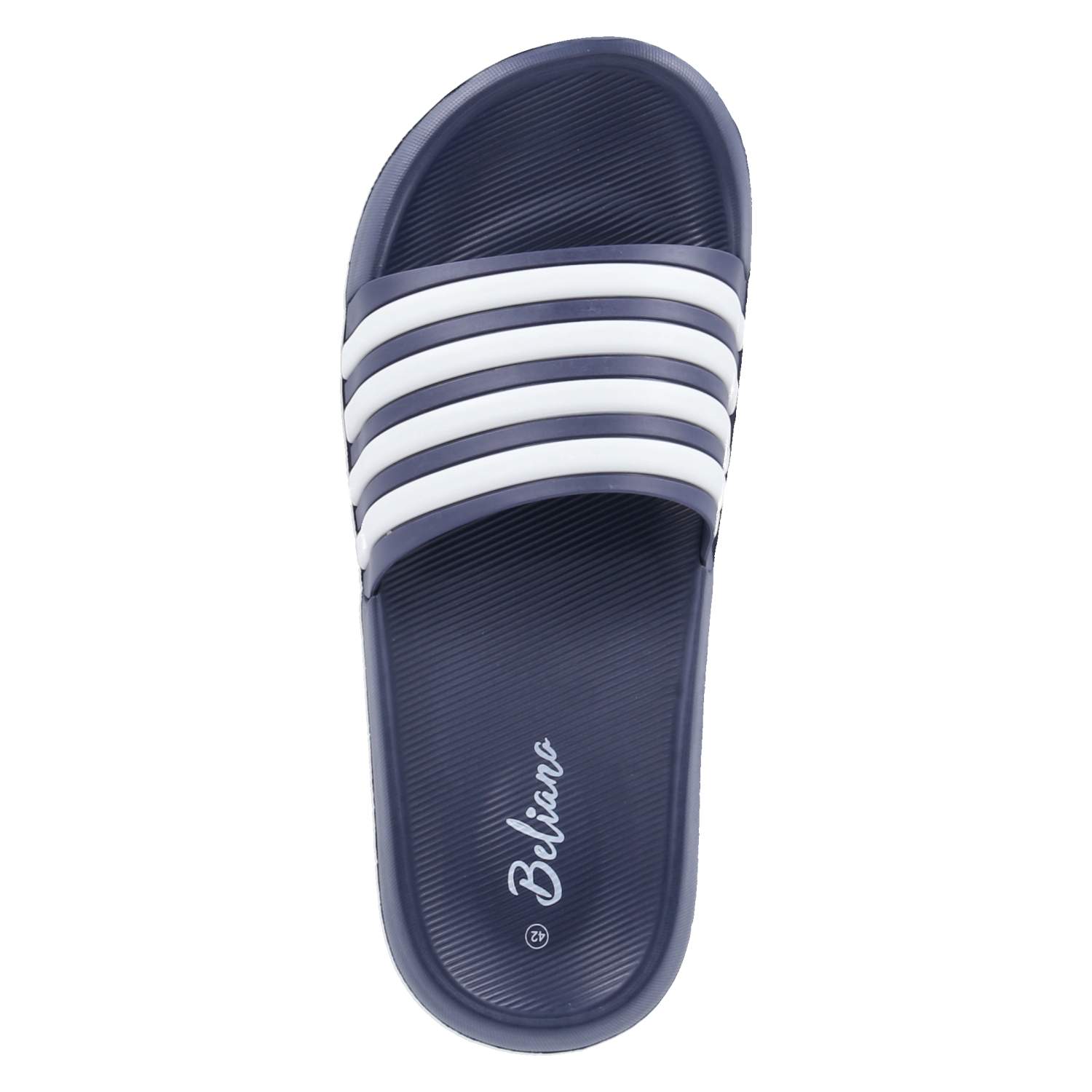Badepantoletten  Blau