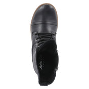 Schnürstiefeletten  Schwarz