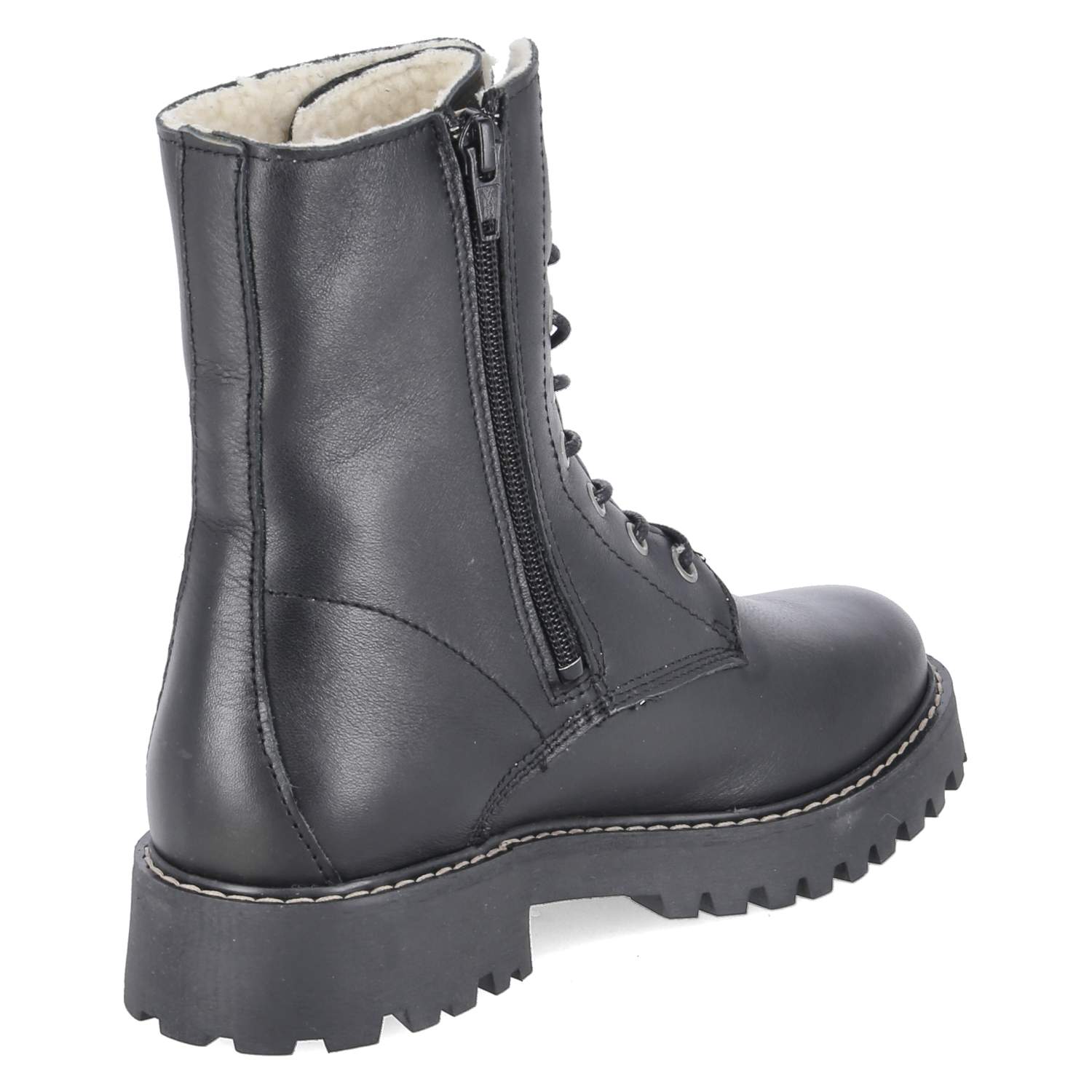Schnürboots  Schwarz