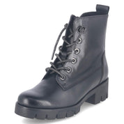 Schnürstiefeletten  Schwarz