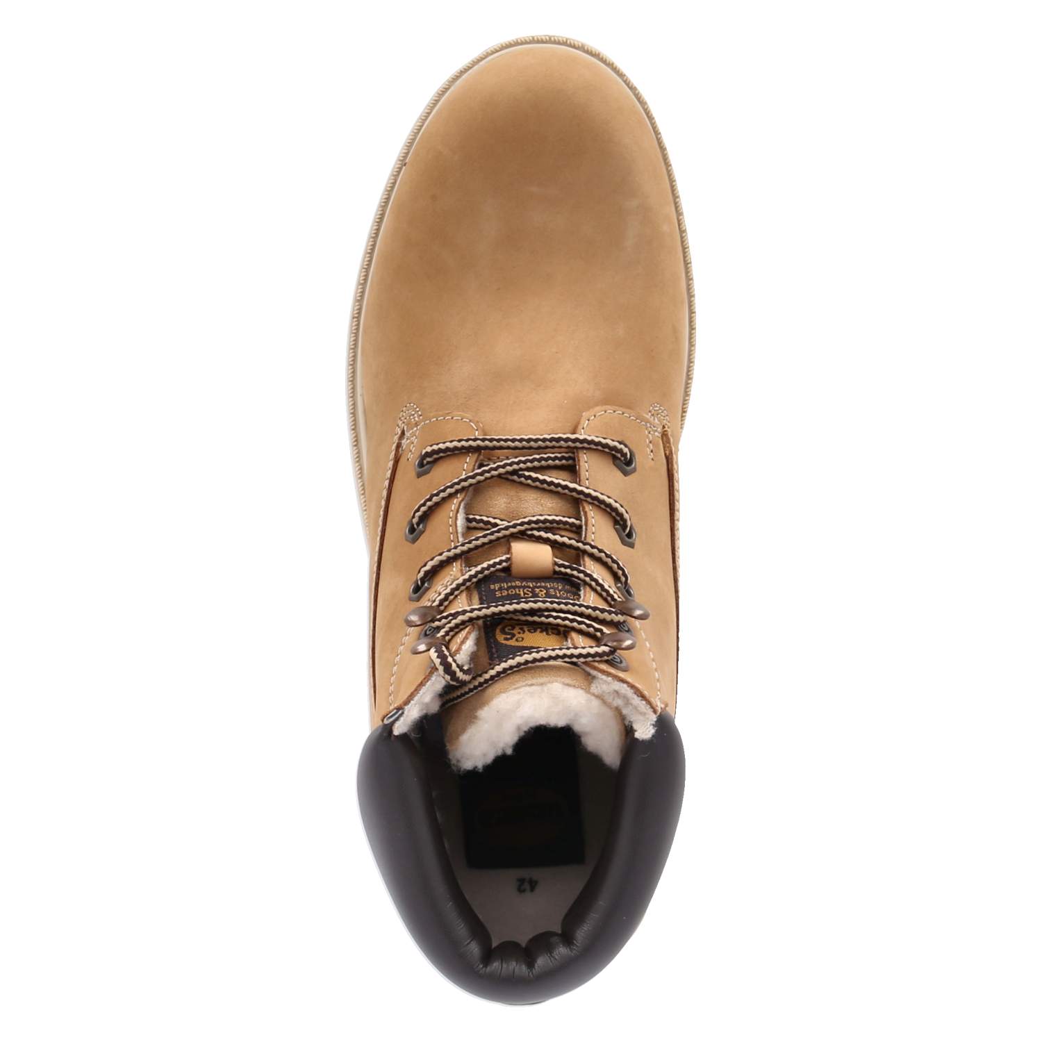 Schnürboots  Beige