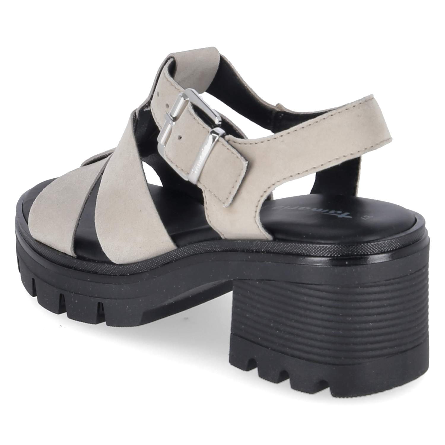 Sandaletten  Taupe