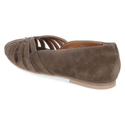 Peep Toe Ballerinas PASSIONATE  Grün