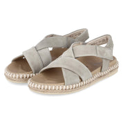 Espadrilles-Sandalen Grün