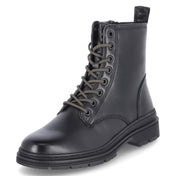 Schnürboots  Schwarz