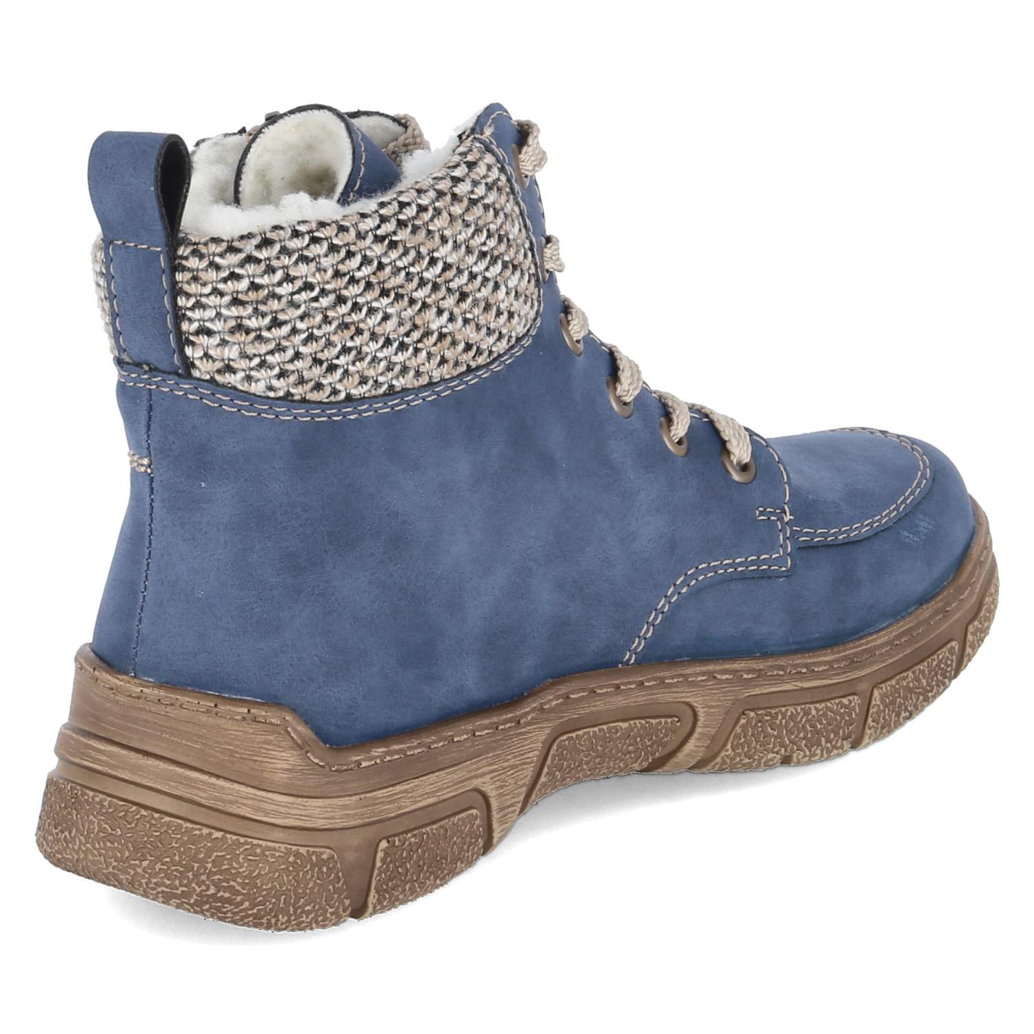 Schnürboots  Blau