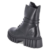 Schnürboots  Schwarz