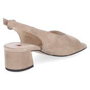 Slingsandaletten  Taupe