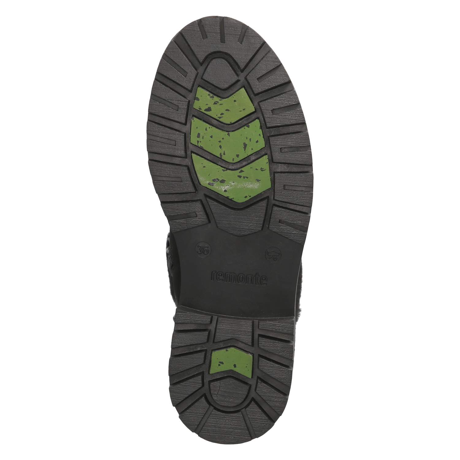 Schnürstiefeletten  Schwarz