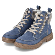 Schnürboots  Blau