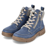 Schnürboots  Blau