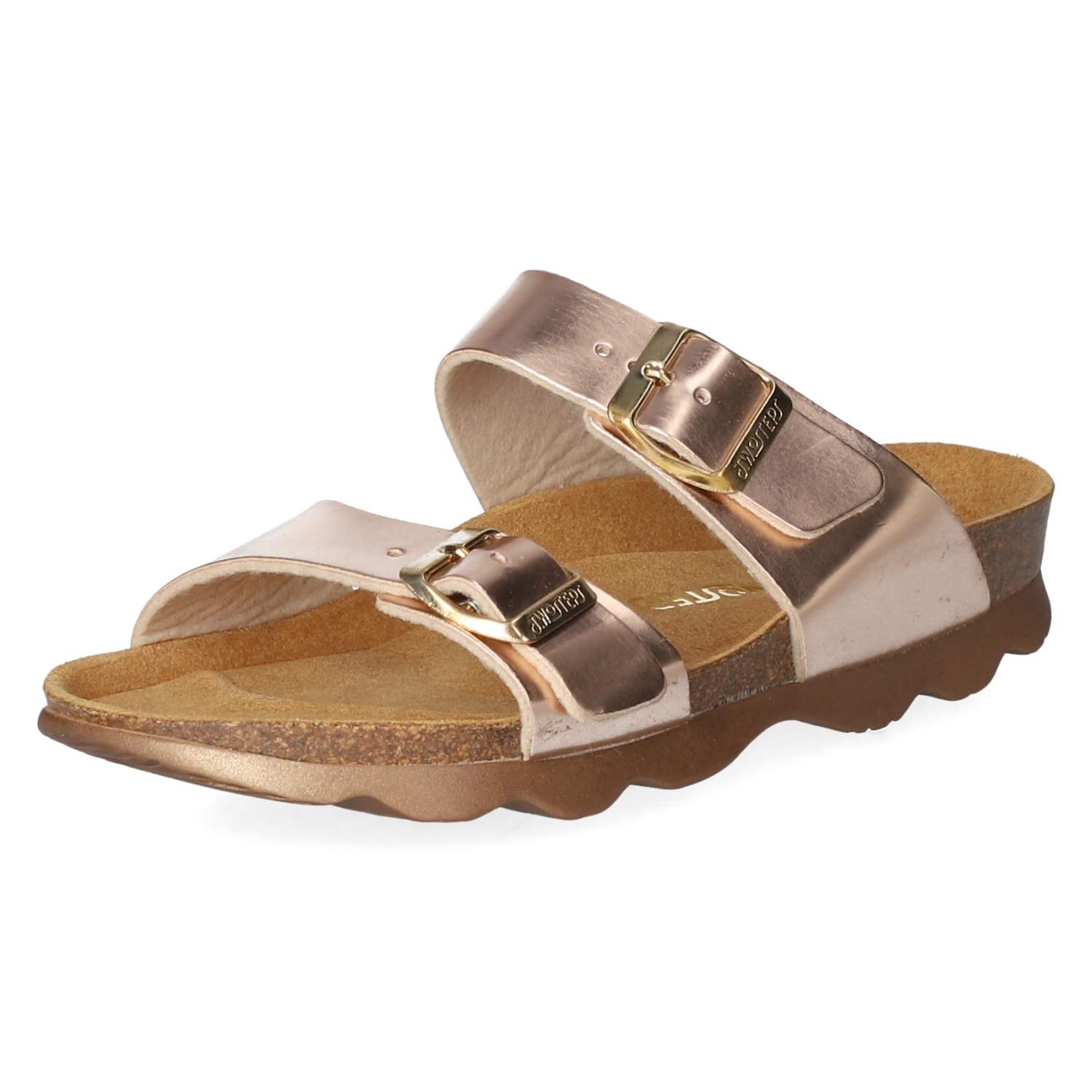 Pantoletten  Gold