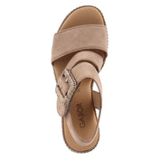 Espadrille-Sandaletten  Braun