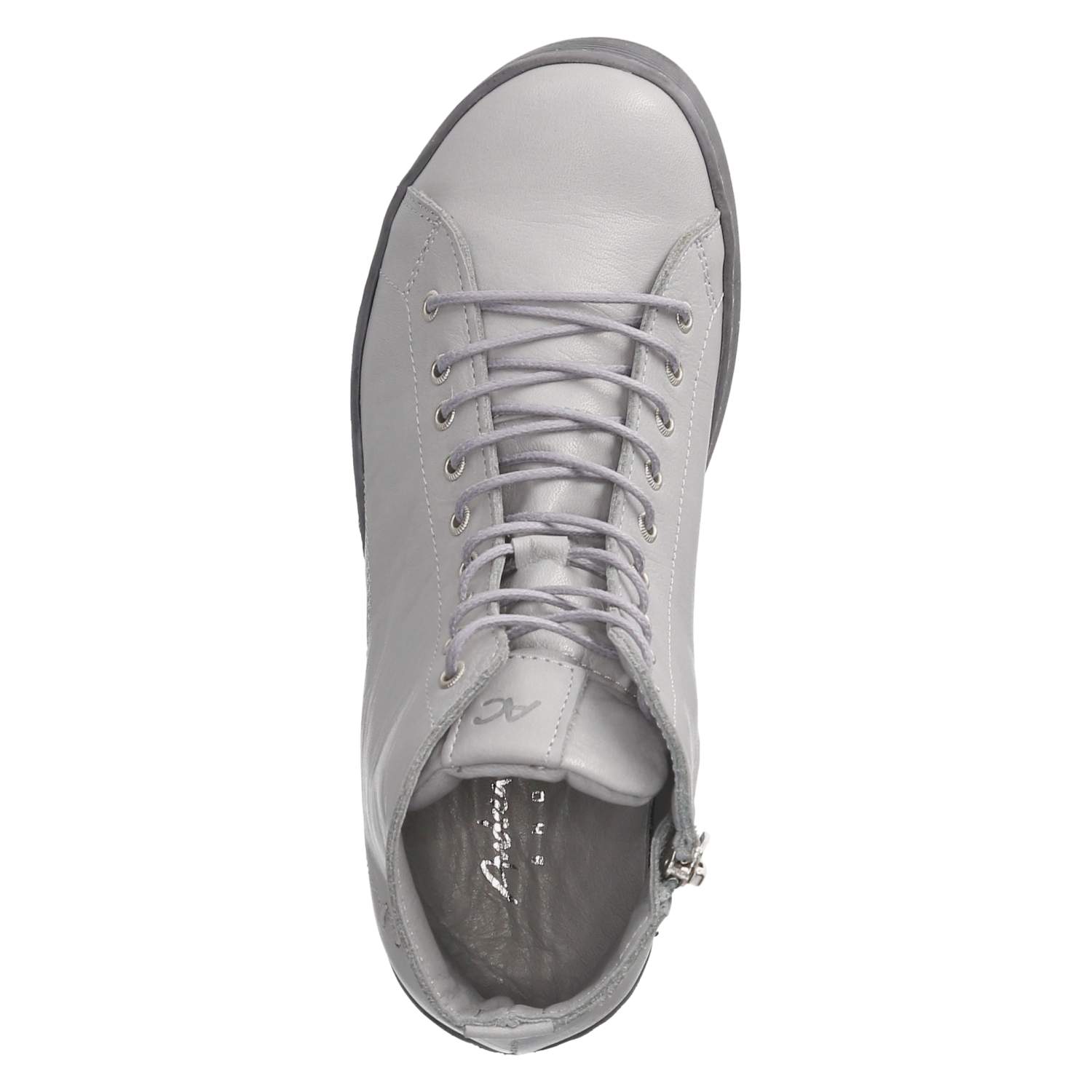 Schnürstiefeletten  Grau