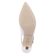 Slingpumps  Weiß