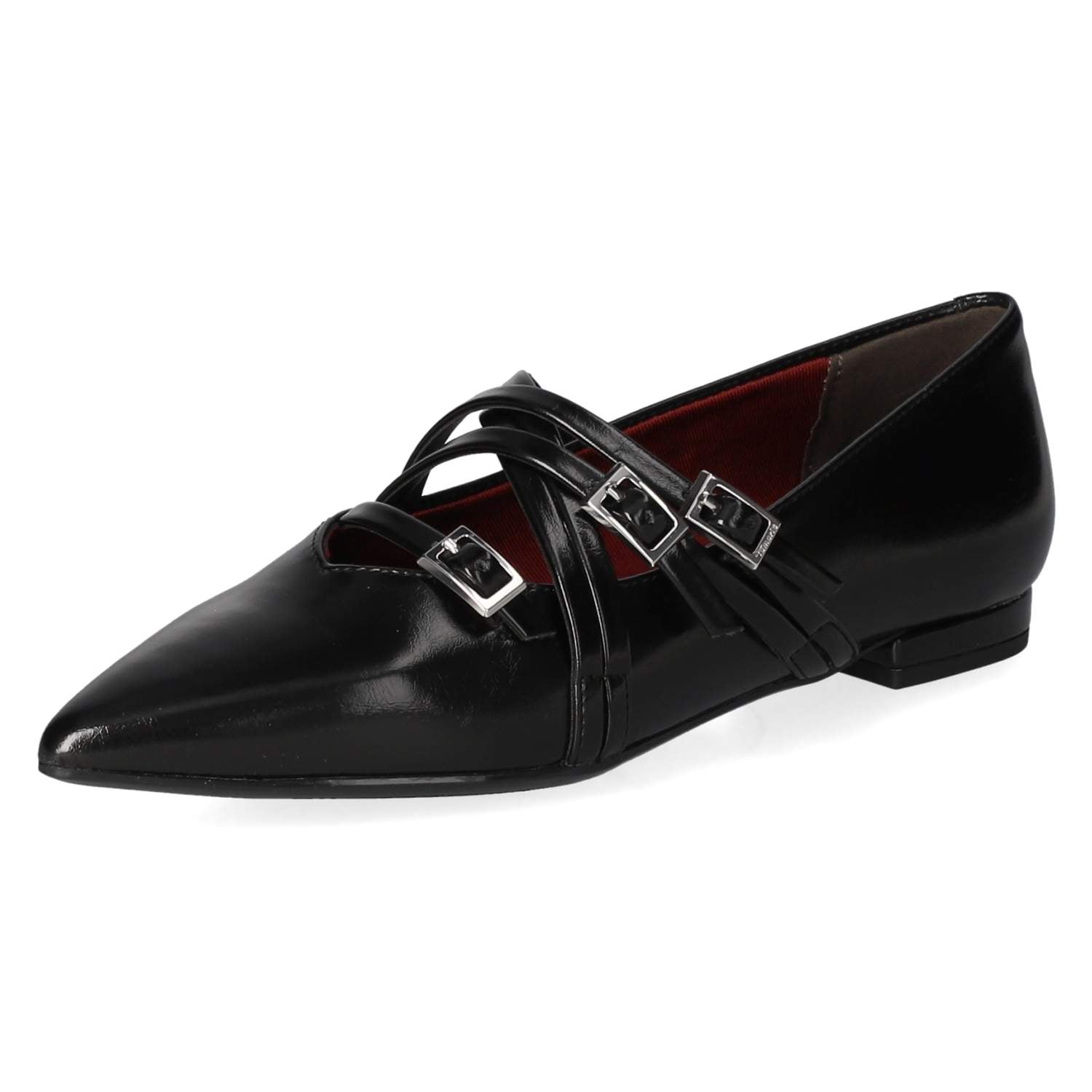 Spangenballerinas  Schwarz