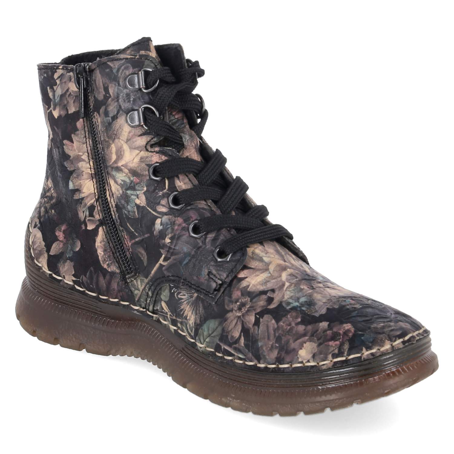Schnürboots  Mehrfarbig