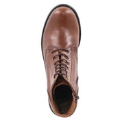 Schnürstiefeletten AZALEA  Braun