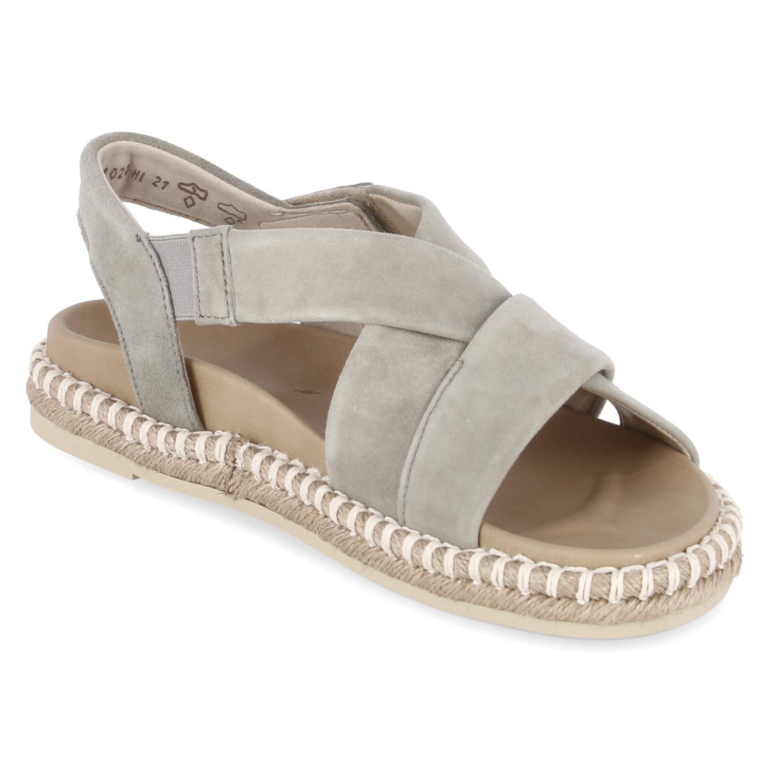 Espadrilles-Sandalen  Grün