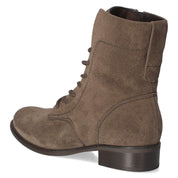 Schnürstiefeletten  Braun