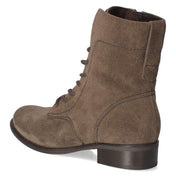 Schnürstiefeletten  Braun
