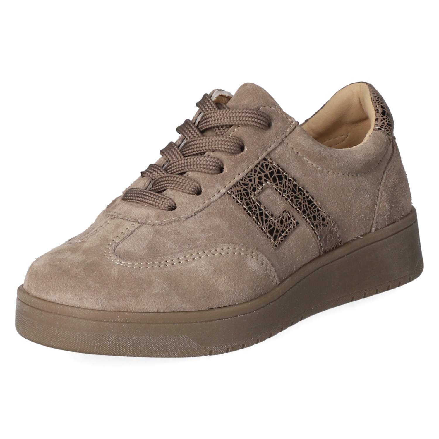 Low Sneaker VIOLET  Grau