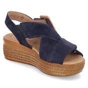 Plateausandaletten  Blau