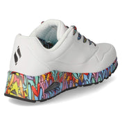 Low Sneaker RAVAGED LOVE  Weiß