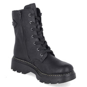 Schnürboots  Schwarz
