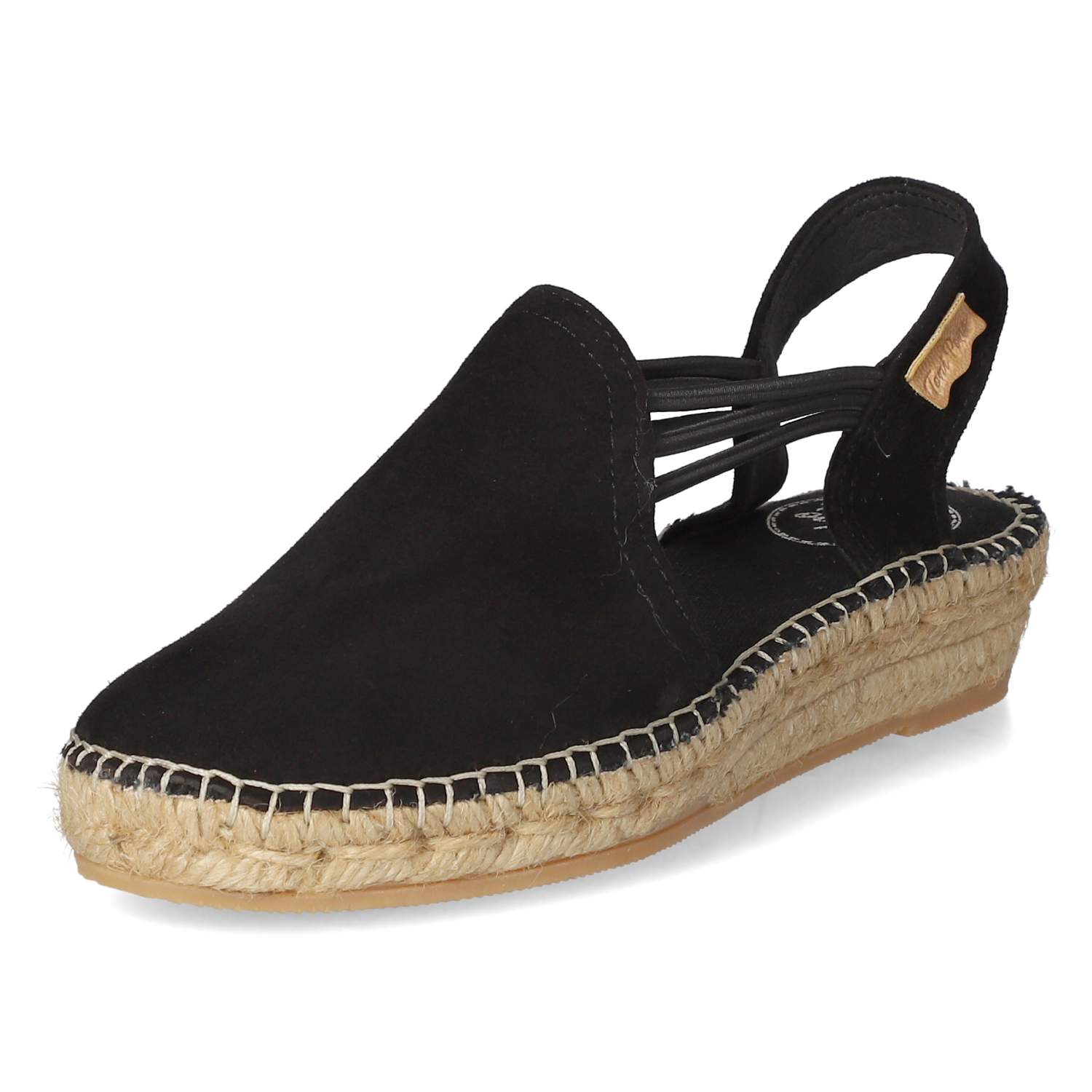 Espadrille-Sandalen NURIA  Schwarz