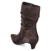 Slouchy Boot Stiefeletten  Braun