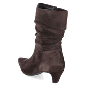 Slouchy Boot Stiefeletten  Braun