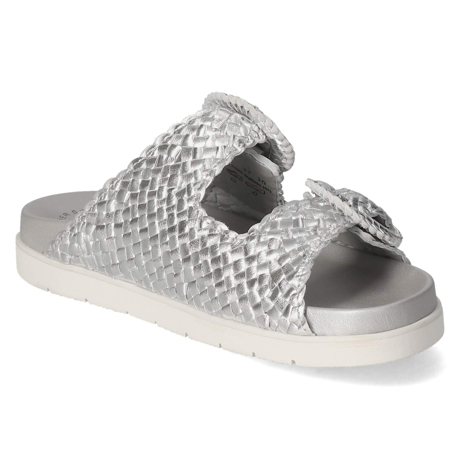 Pantoletten JAMESCHA 701  Silber