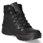 Schnürstiefeletten  Schwarz